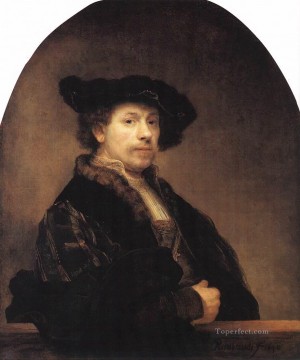 Rembrandt van Rijn Painting - Autorretrato 1640 Rembrandt
